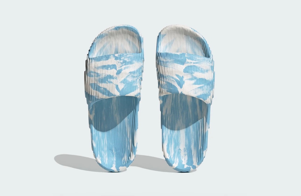 Dép Adidas Chính Hãng - ADILETTE 22 SLIDES - Xanh/Trắng | JapanSport ID7807