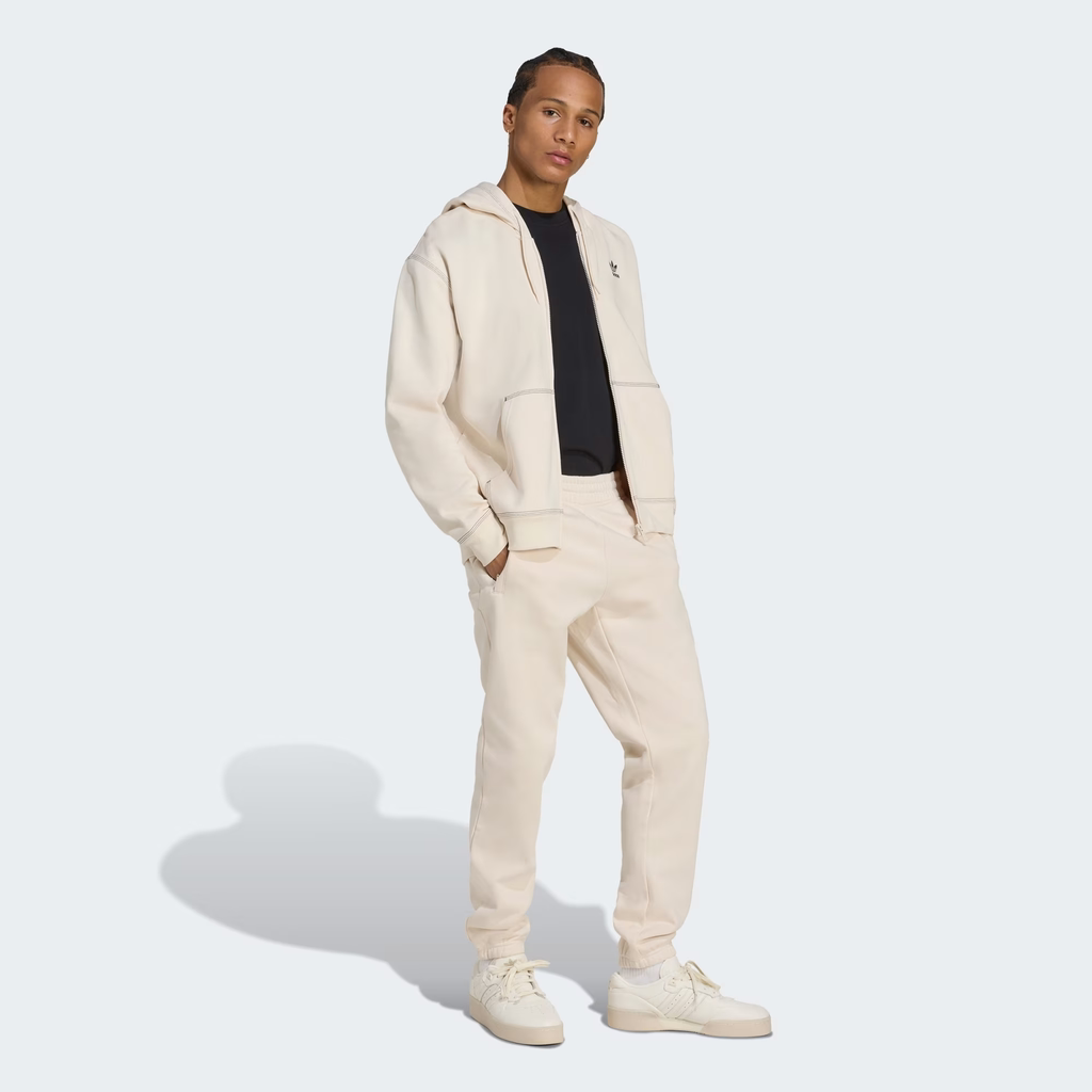Quần dài nam Adidas Chính Hãng - Trefoil Essentials Pants - màu be | JapanSport KA0649