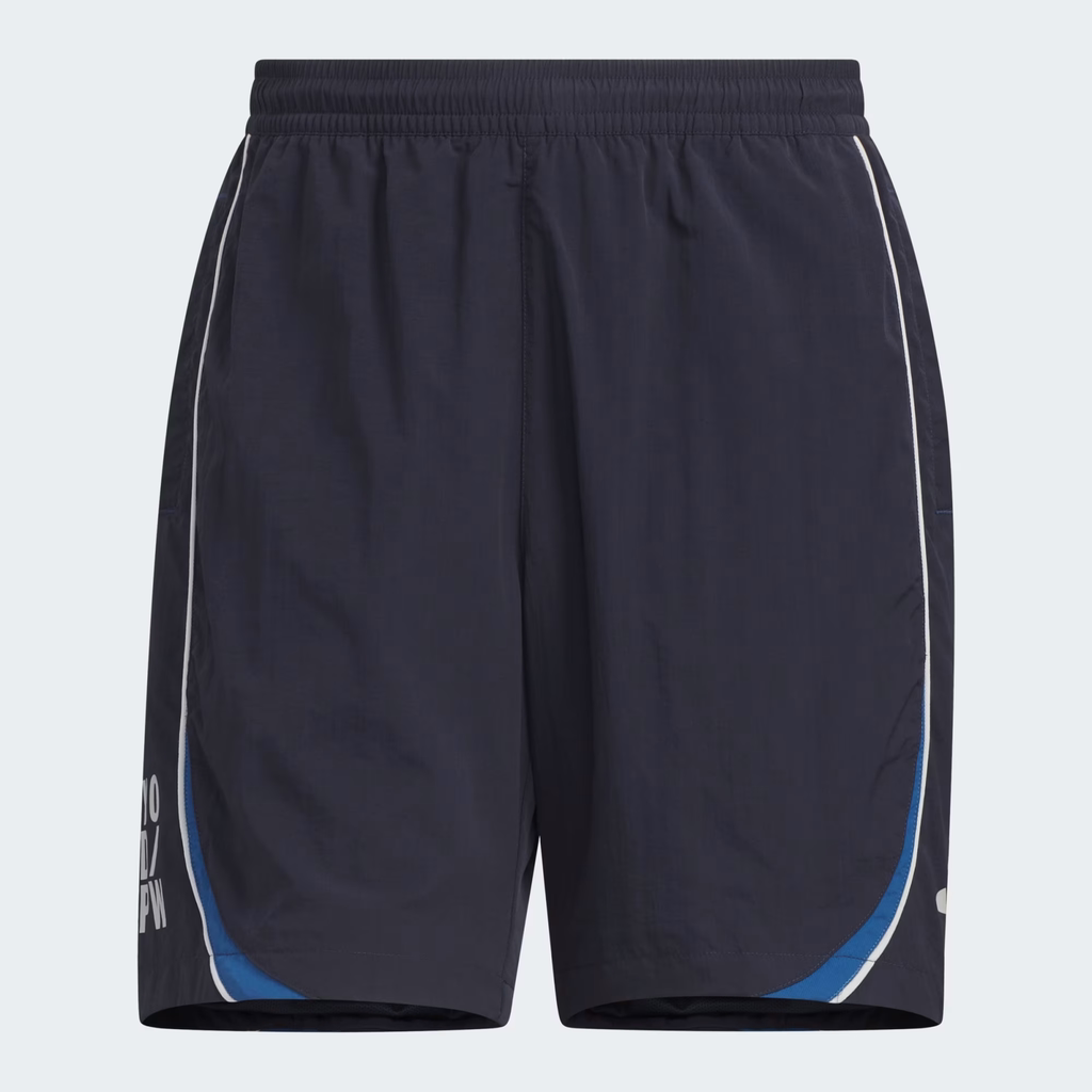 Quần Short Adidas Nam Chính Hãng - Brand Love Loose Fit Light Woven - Màu Navy | JapanSport KF3694
