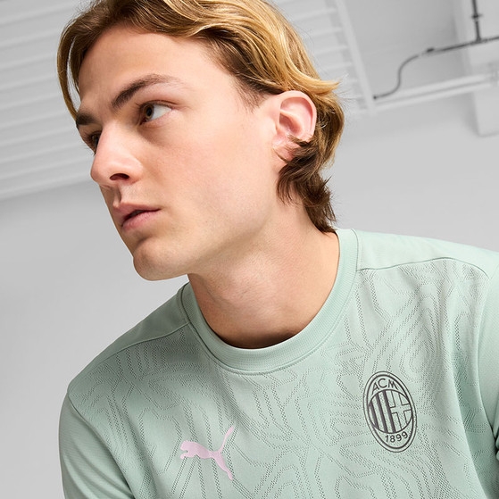 Áo Phông Puma Chính hãng - Puma AC Milan Trainingsshirt 2024/2025 - Màu Xanh/Trắng | JapanSport 777496-13