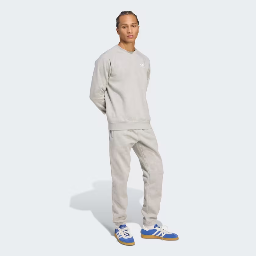 Quần dài nam Adidas Chính Hãng - Trefoil Essentials Pants - Grey| JapanSport JY6194