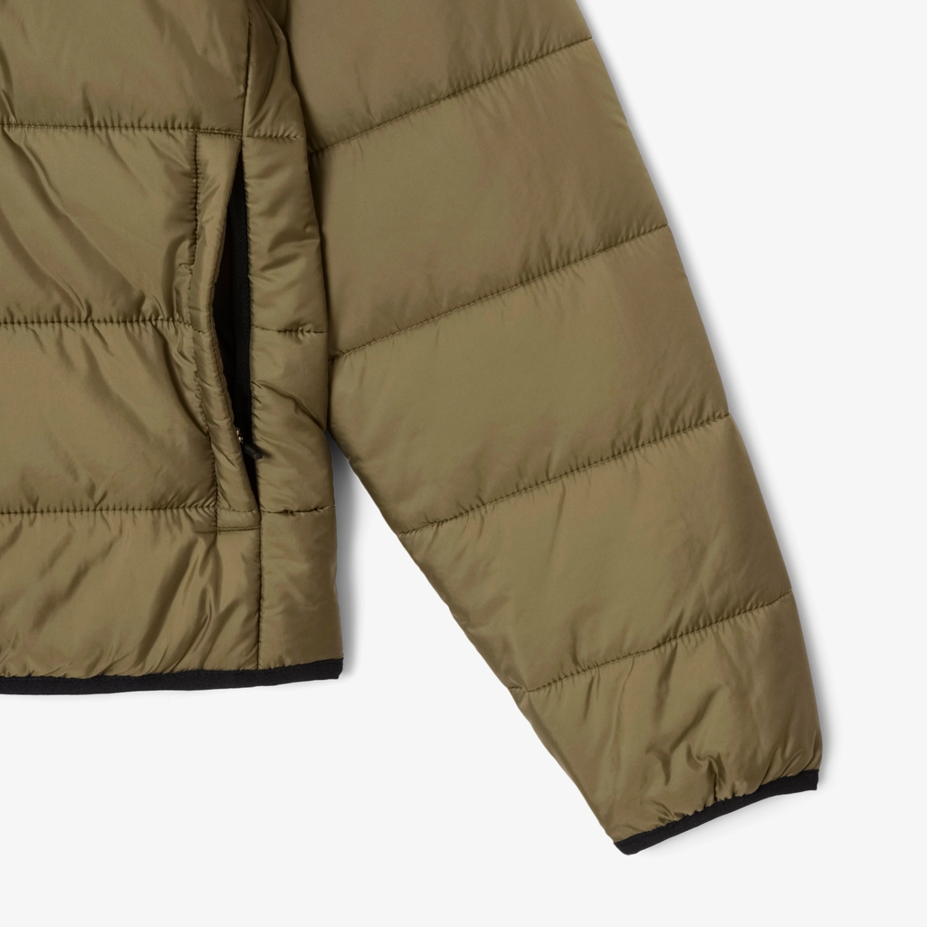 Áo Khoác Lacoste Chính hãng - Water-Repellent Quilted Puffed Jacket - Màu Đen | JapanSport BH6763-51-81I