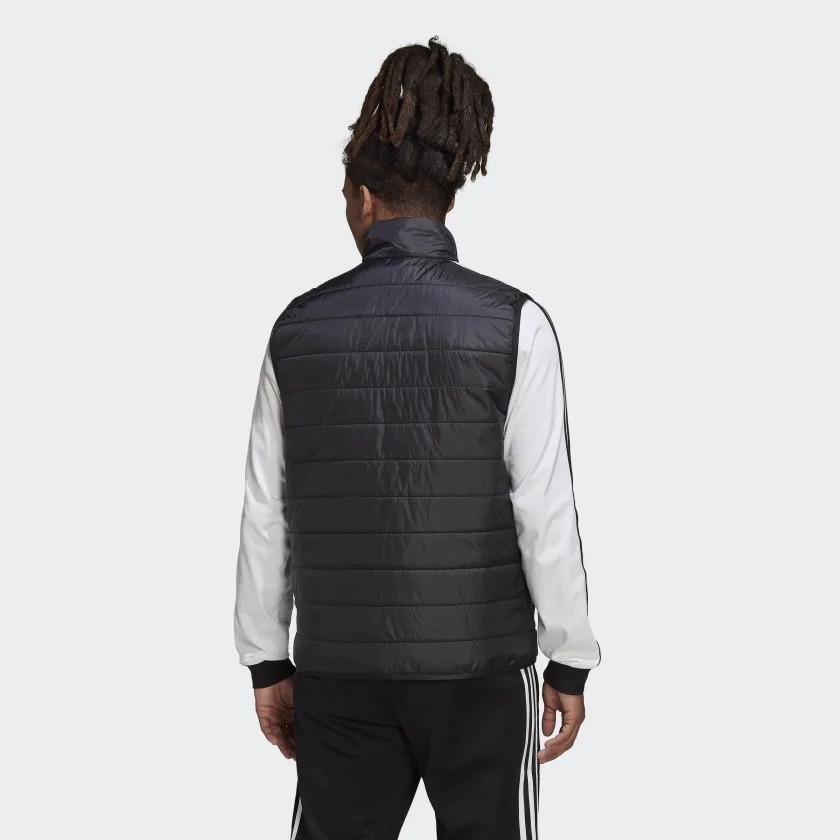 Áo Khoác Adidas Chính Hãng - PADDED STAND COLLAR PUFFER VEST - Đen | JapanSport HL9217