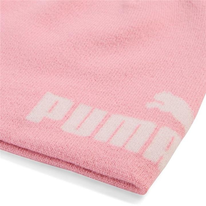 Mũ len trẻ em Puma Chính Hãng - ESS Mid Crown Cuffless Beanie Junior - Màu Hồng | JapanSport 026560-02