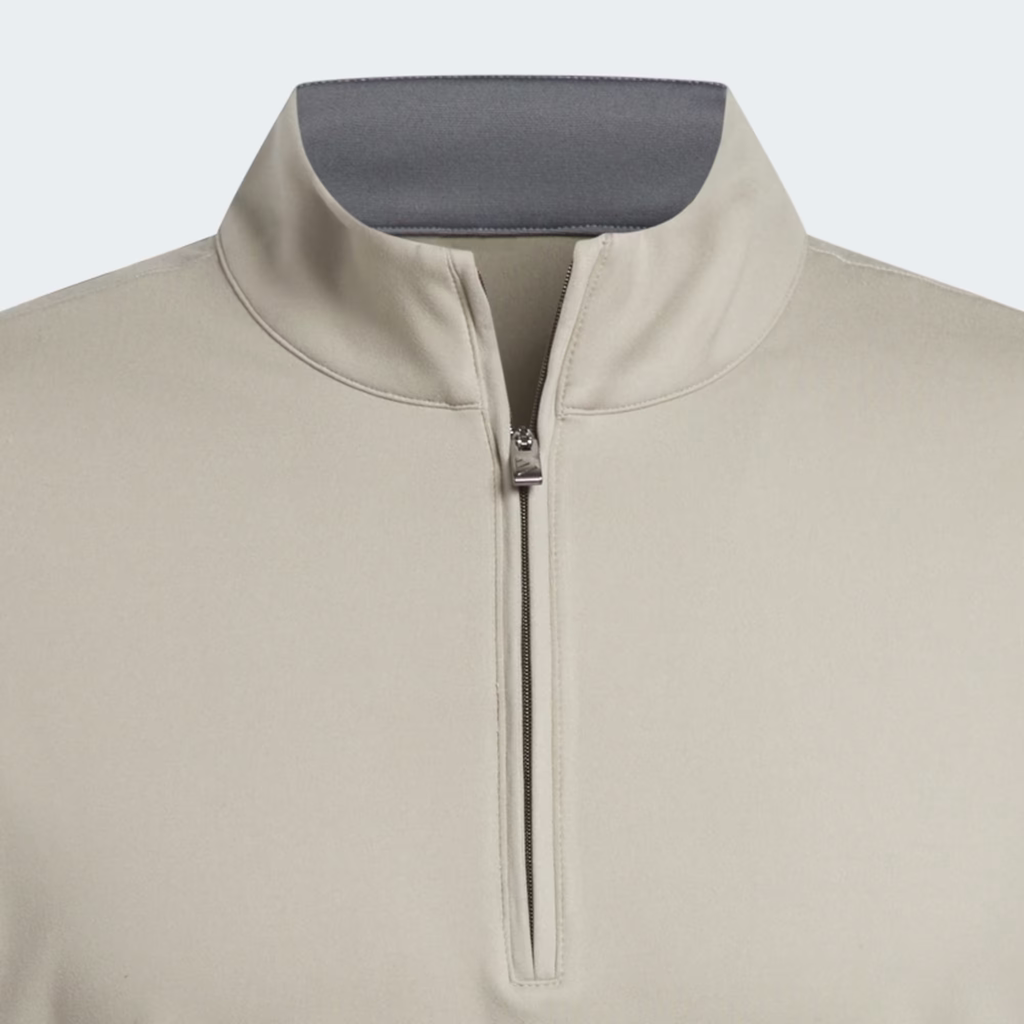 Áo Dài Tay Adidas Nam Chính Hãng - Ultimate365 Classic Quarter-Zip - Màu Xám | JapanSport JL5320