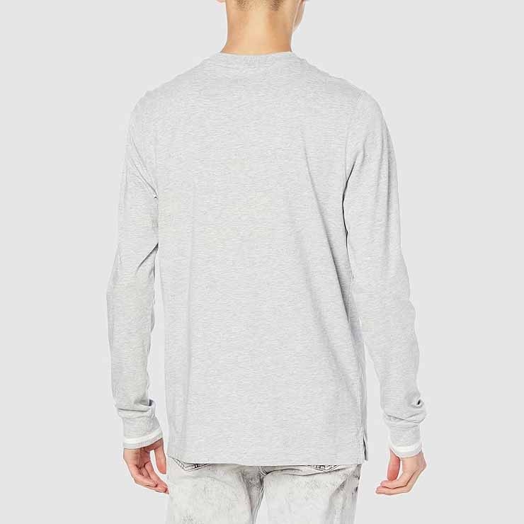Áo Puma Nam Chính Hãng - Men's Short Sleeve Casual Squad LS Graphic T-Shirt - Màu Xám | JapanSport 678391-04