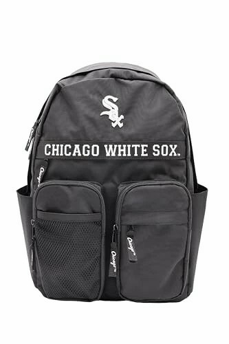 Balo MLB Chính Hãng - Two Pocket Backpack - Màu Đen | JapanSport WS-MBBK179