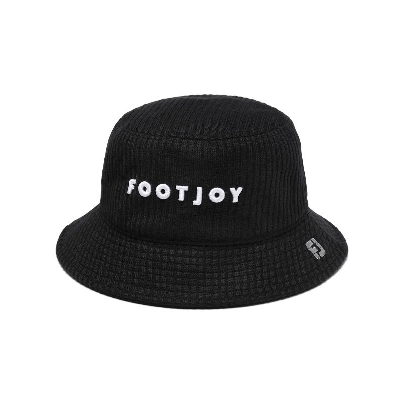 Mũ Foot Joy Nữ Chính Hãng - Women's Knit Bucket Hat - Màu Đen | JapanSport FH24WWKB-O