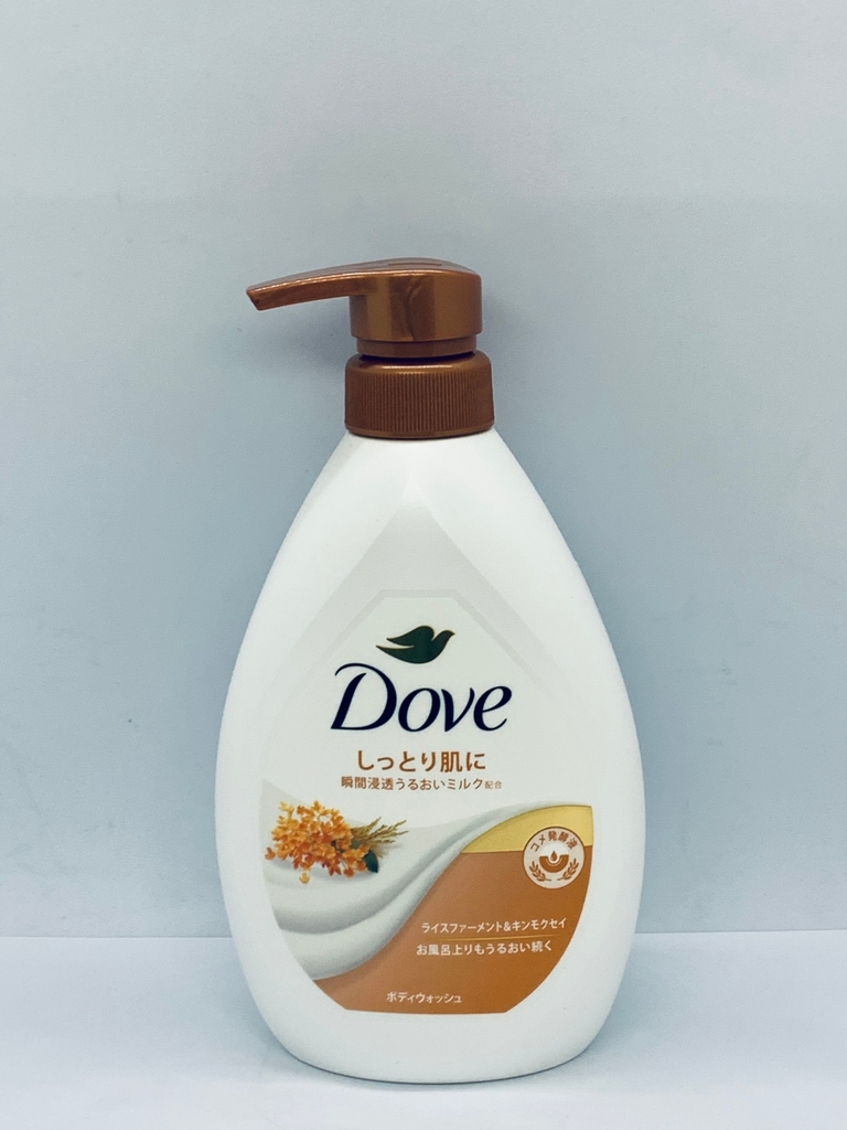 Chai sữa tắm Dove hương men gạo và hoa mộc ngọt 470g | JapanSport
