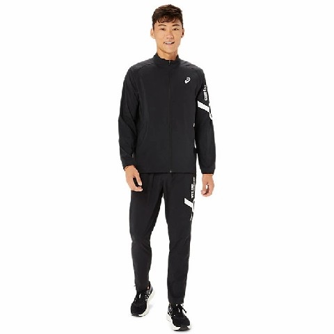 Áo Khoác Asics Chính Hãng - AIM Cool Stretch - Màu đen | JapanSport 2031E542-002