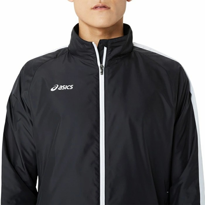 Áo Khoác Asics Chính Hãng - Fleece Lined Windbreaker - Màu Đen | JapanSport 2031E743-001