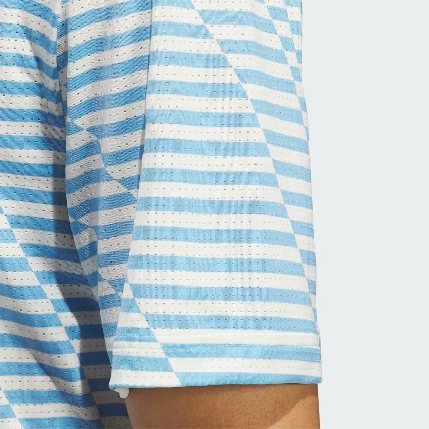 Áo Polo Adidas Nam Chính Hãng - Ultimate365 Mesh Print Polo - Màu Xanh | JapanSport IU4394