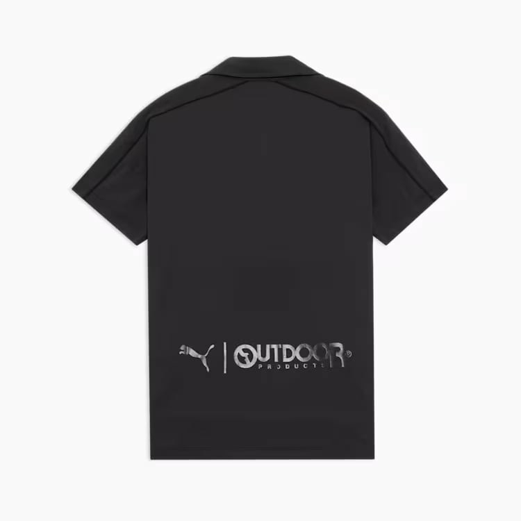 Áo Polo Puma Chính Hãng - PUMA x OUTDOOR PRODUCTS - Màu Đen | JapanSport 635931-01