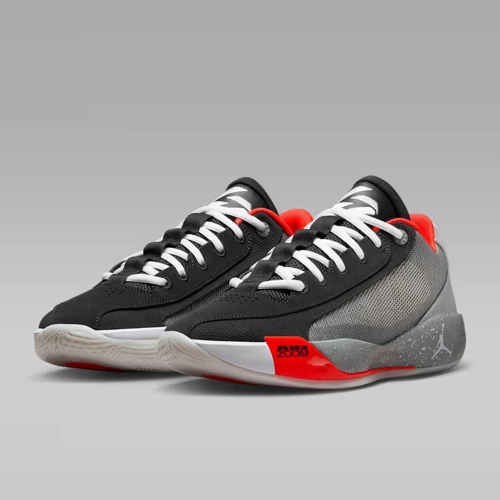 Giày Bóng Rổ Nike Chính Hãng - Air Jordan Luka .77 - Màu Đen/ Xám/Đỏ | JapanSport HF0819-005