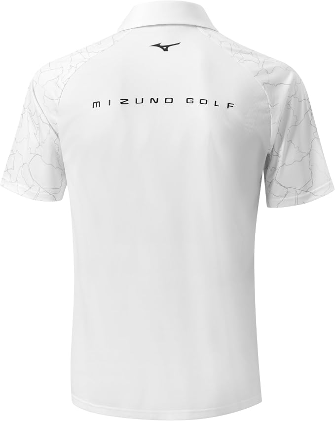 Áo Polo Mizuno Chính Hãng - Golf Nam Mizuno - Màu Trắng | JapanSport E2GAB008-01