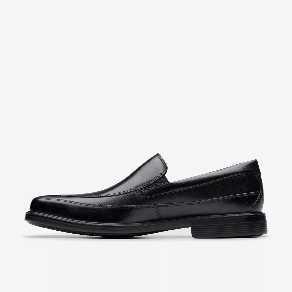 Giày Clark Nam Chính Hãng - Cosgrove Free Black Leather - Đen | JapanSport 261-82158