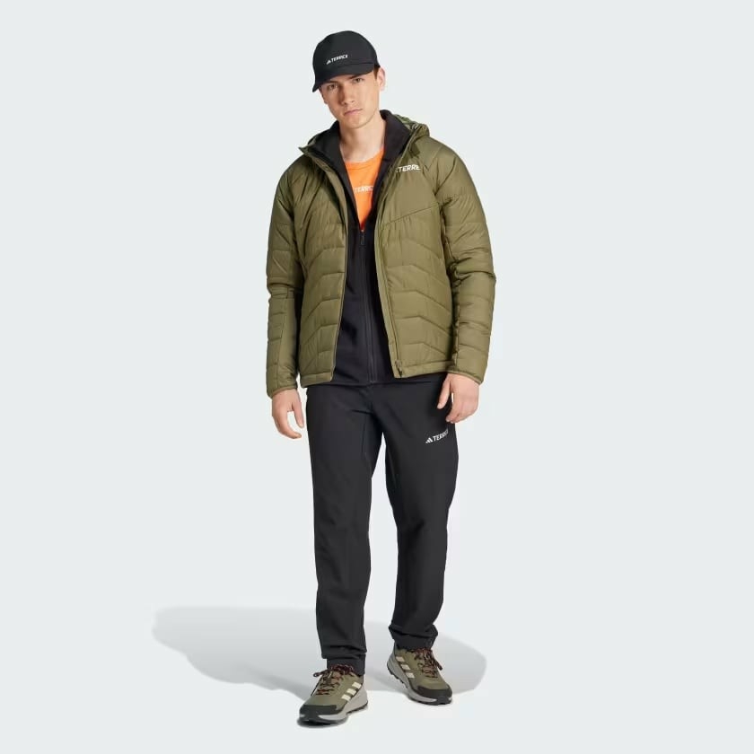Áo Khoác Adidas Chính Hãng - Terrex Multi Synthetic Insulated Hooded Jacket - Màu Xanh | JapanSport IM7681