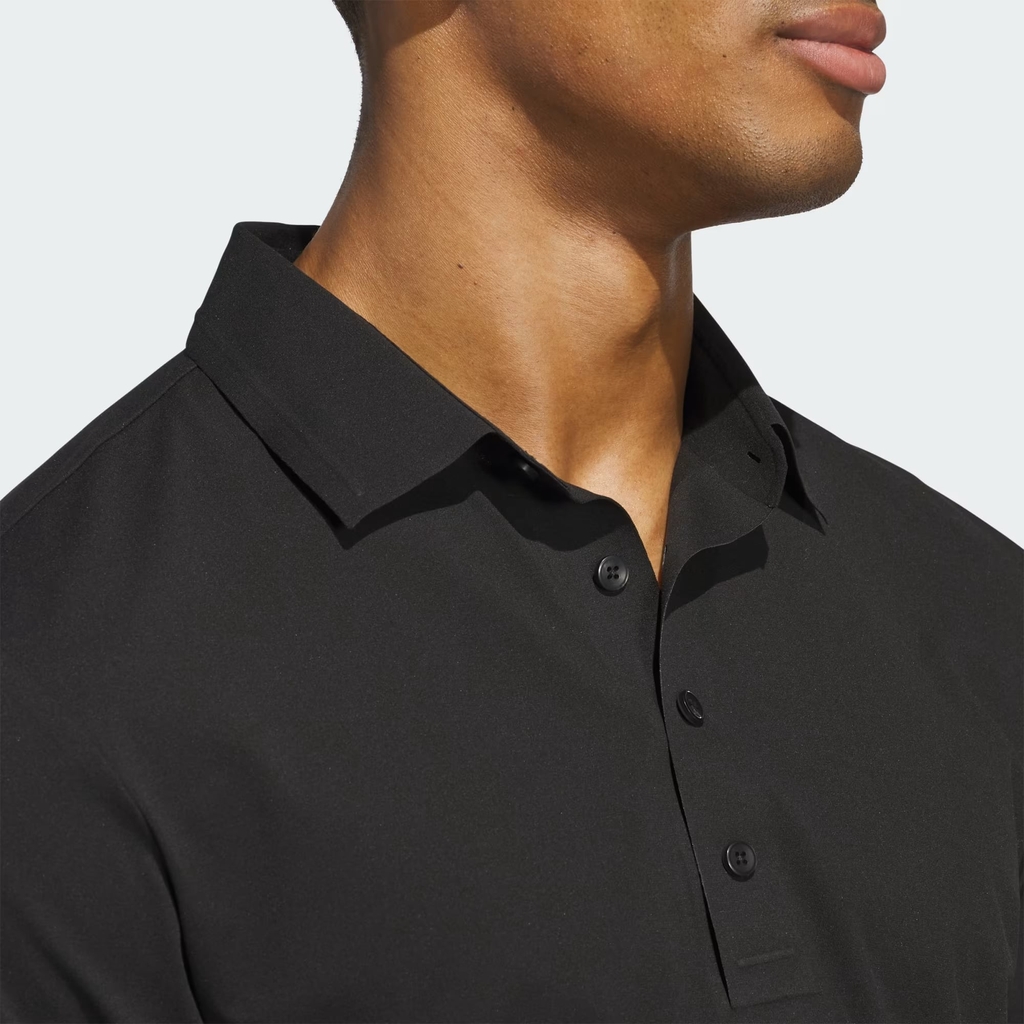 Áo Polo Adidas Nam Chính Hãng - Polo Twistknit Tour Ultimate365 - Màu Đen | JapanSport JN9081