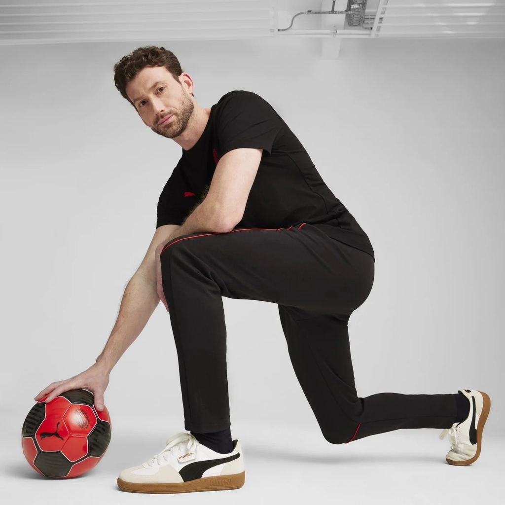 Quần Puma Chính Hãng - Casual sweatpants Milan AC 2024/25 - Màu Đen | JapanSport 777660-04