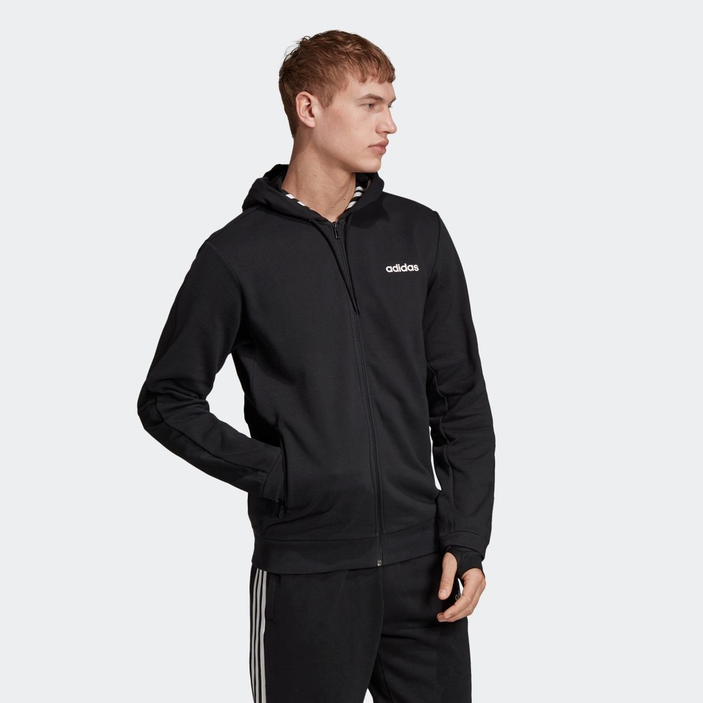 Áo Khoác Adidas Chính Hãng - M Mo Fz Outdoor Training Sports Jacket - Đen | Japansport EI9725