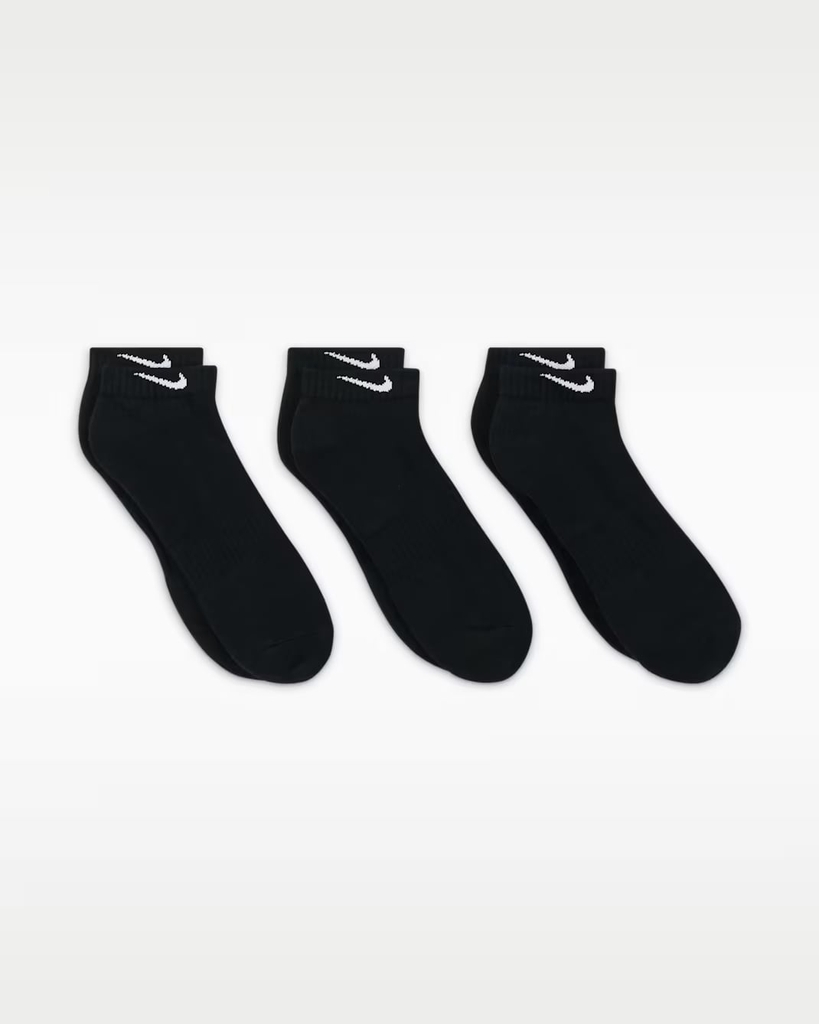 Tất Nike Chính Hãng -  Nike Everyday Cushioned - Màu Đen | JapanSport SX7670-010