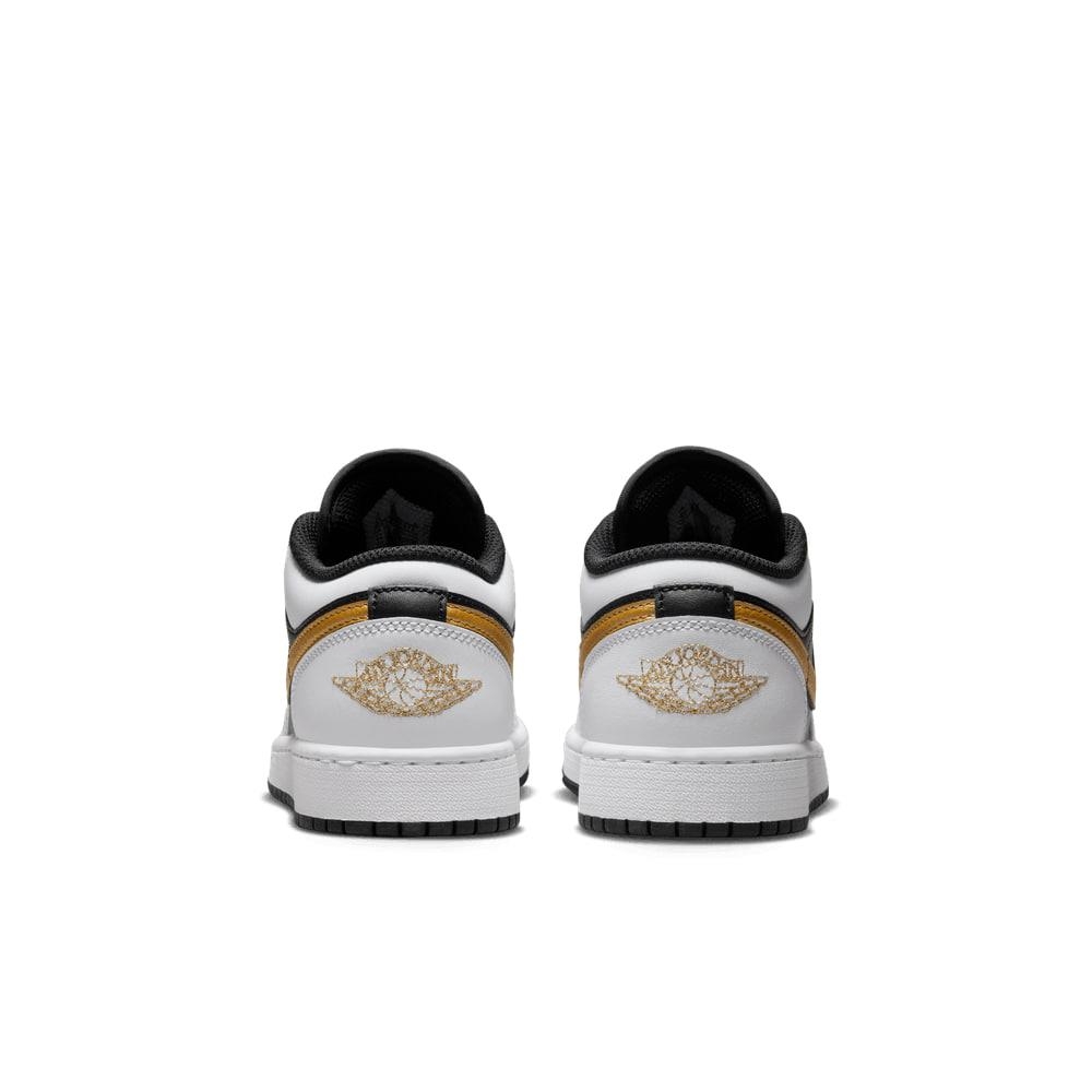 Giày Nike Chính Hãng - Air Jordan 1 Low (Big Kids) - Màu Trắng/Đen | JapanSport 553560-172