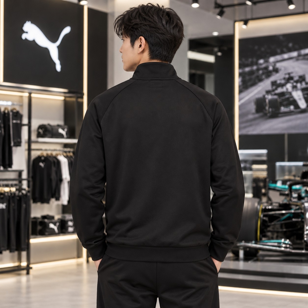 Áo Khoác Puma Chính Hãng - Mercedes-AMG Motorsport- Màu Đen | JapanSport 627421-05