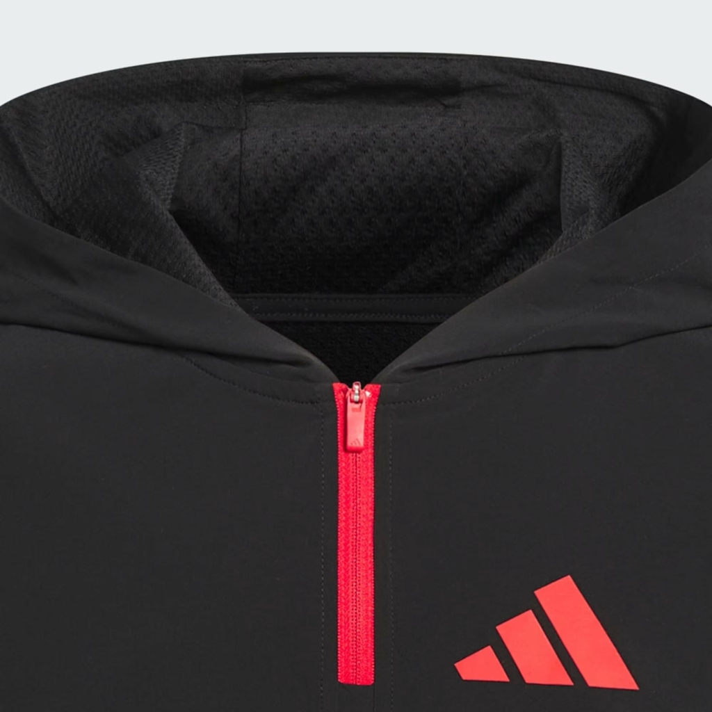 Áo HOODIE GOLF Adidas Chính Hãng - AEROREADY Graphics - Màu Đen | JapanSport JE2453