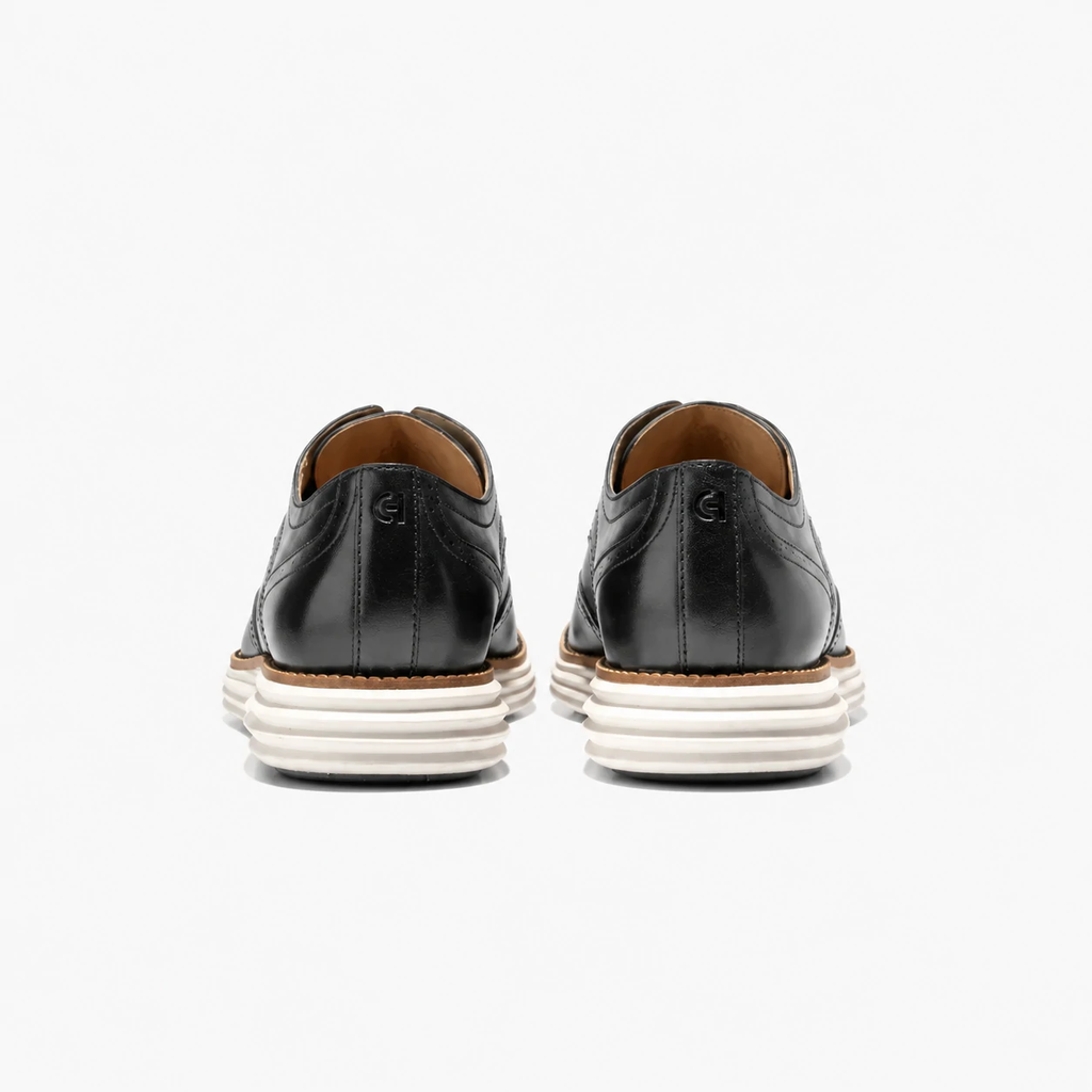 Giày Cole Haan Nam Chính Hãng - ØriginalGrand Remastered Wingtip Oxfords - Màu Đen | JapanSport C39598
