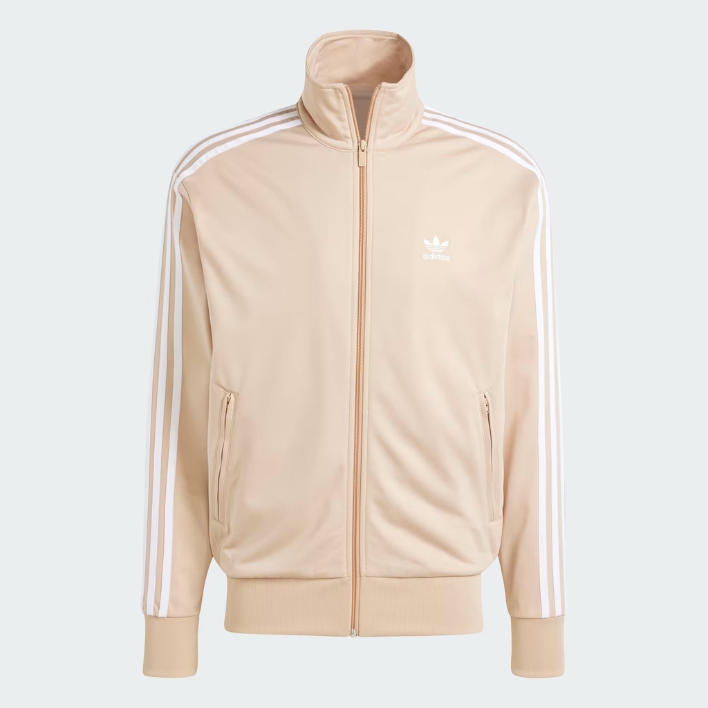 Áo Khoác Adidas Nam Chính Hãng -  Track Top Firebird Classics Adicolor - Màu Be | JapanSport IY9888