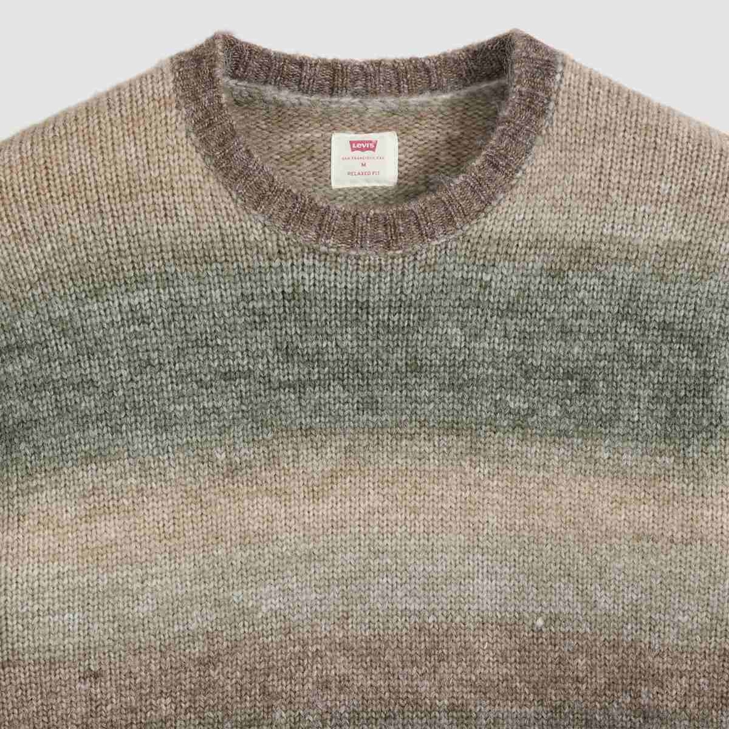 Áo Len Levi's Chính Hãng - Laurel Crew Sweater - Màu Nâu | JapanSport 0065W0015
