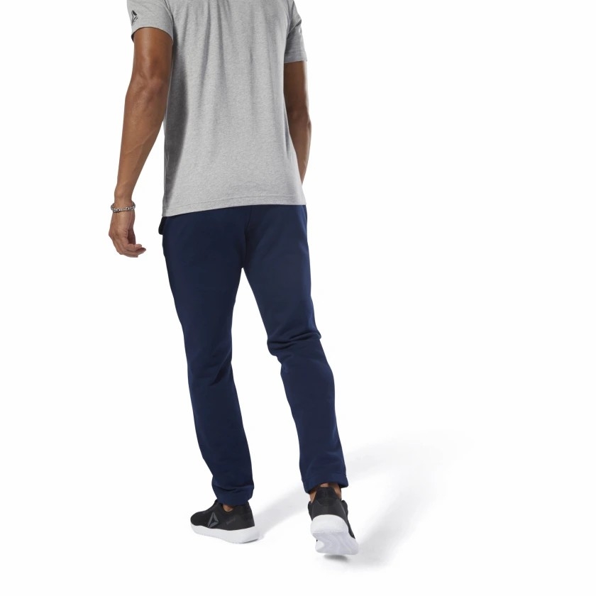 Quần Reebok  Chính Hãng - Blue Training Essentials Cuffed - Màu xanh | Japansport DU3753