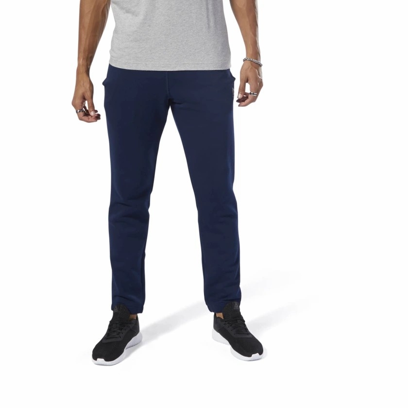 Quần Reebok  Chính Hãng - Blue Training Essentials Cuffed - Màu xanh | Japansport DU3753