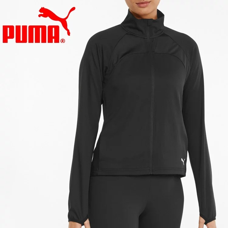 Bộ thể thao Puma Nữ Chính Hãng - Women's Active Woven Track Suit Top and Bottom Set - Đen | JapanSport 849486-01