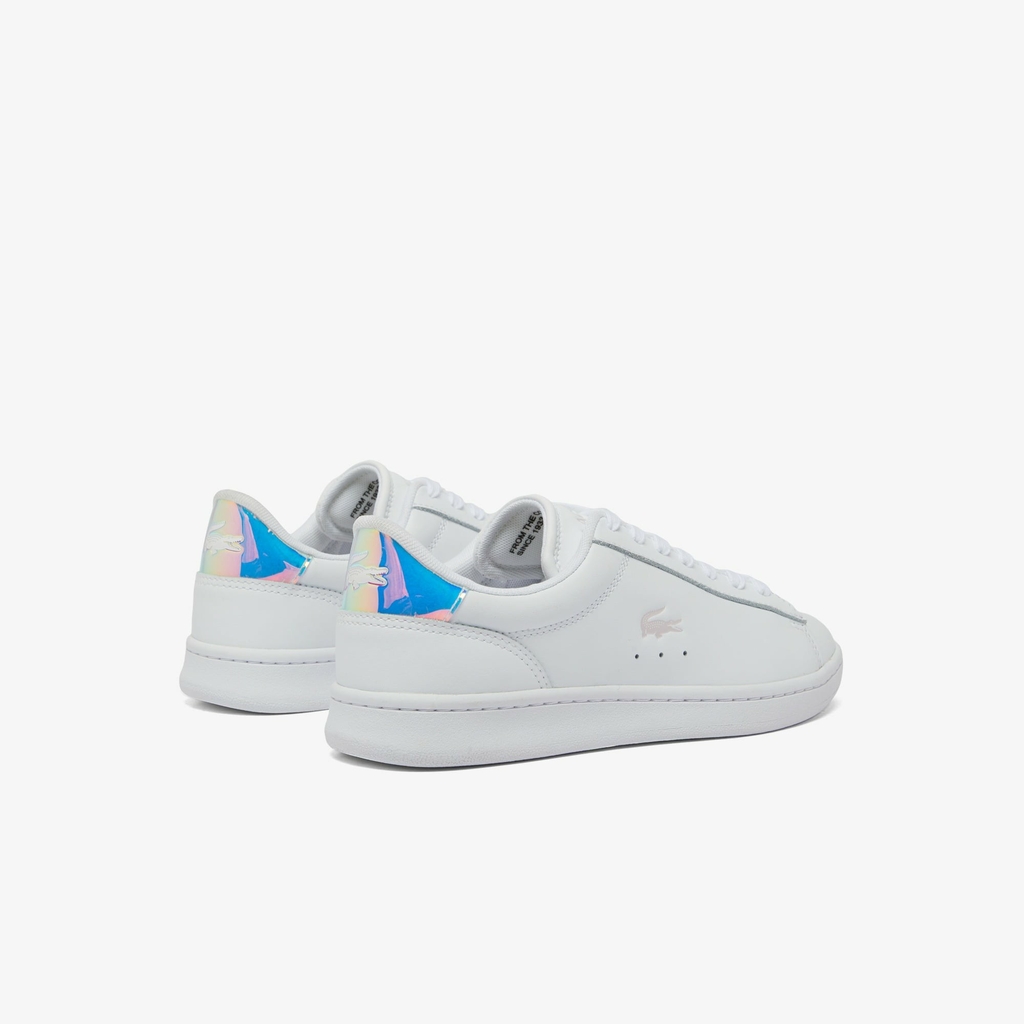 Giày Lacoste Nữ Chính Hãng - Carnaby Set Leather - Màu Trắng | JapanSport 7-48SFA0013-1Y9