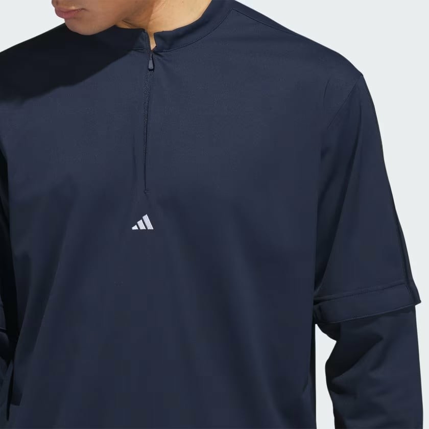 Áo Khoác Adidas Chính Hãng - Ultimate365 Half-Zip Pullover - Màu Xanh | JapanSport IR7148
