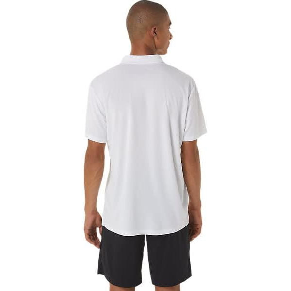 Áo Polo Asics Chính Hãng - HEX GRAPHIC DRY POLO SHIRTS - Màu Trắng | JapanSport 2031D821-100