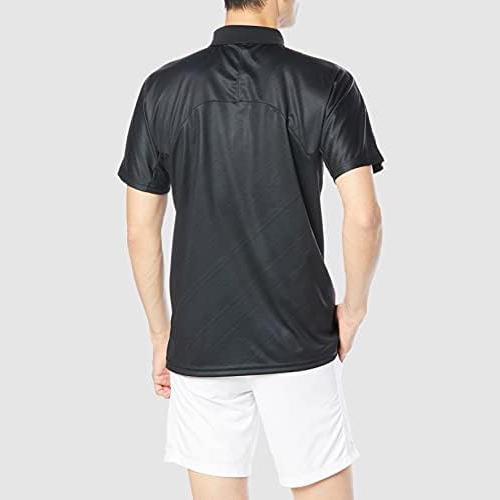 Áo Polo Nam Mizuno Chính Hãng - Tennis Wear Game Shirt - Màu Đen | JapanSport 62JA1503-09