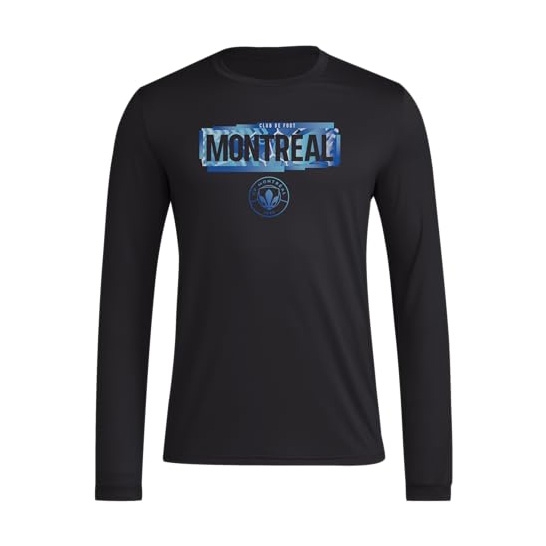 Áo Phông Adidas Nam Chính Hãng - CF Long Sleeve Pre-Game T-Shirt - Màu Đen | JapanSport IP1019
