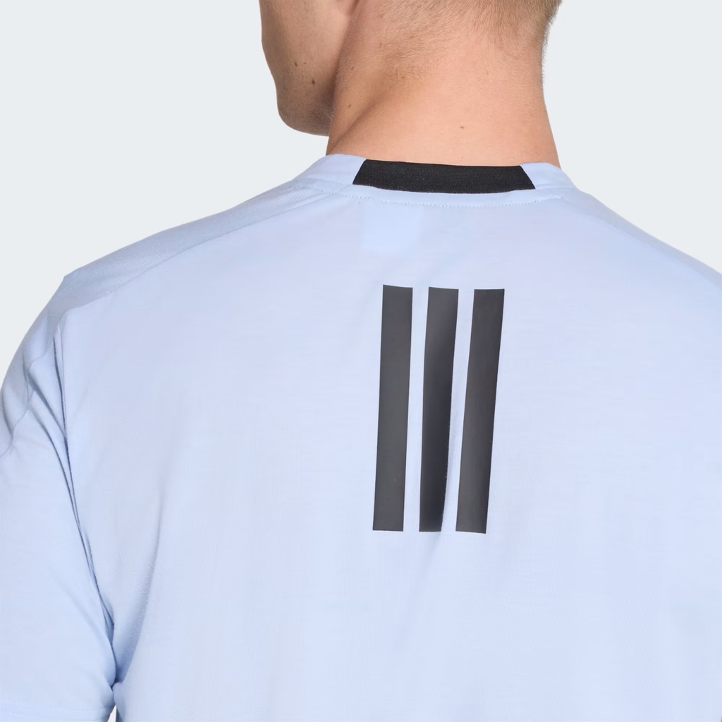 Áo Phông Adidas Nam Chính Hãng - Les Mills Graphic T-Shirt - Màu Xanh | JapanSport KD4346