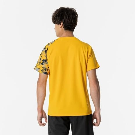 Áo Phông Mizuno Chính Hãng - Mizuno N-XT short-sleeved T-shirt - Màu Vàng | JapanSport 32JAB210-47