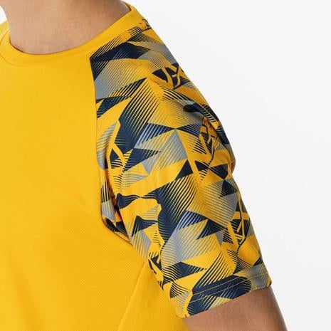 Áo Phông Mizuno Chính Hãng - Mizuno N-XT short-sleeved T-shirt - Màu Vàng | JapanSport 32JAB210-47