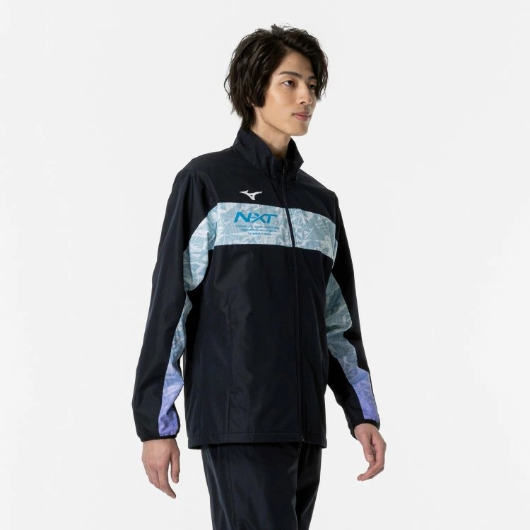 Áo Khoác Mizuno Chính Hãng - N-XT Breath Thermo - Màu Xanh | JapanSport 32JEA740-11