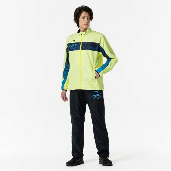 Áo Khoác Mizuno Chính Hãng - N-XT Breath Thermo Warmer Jacket - Màu Xanh | JapanSport 32JEA740-42