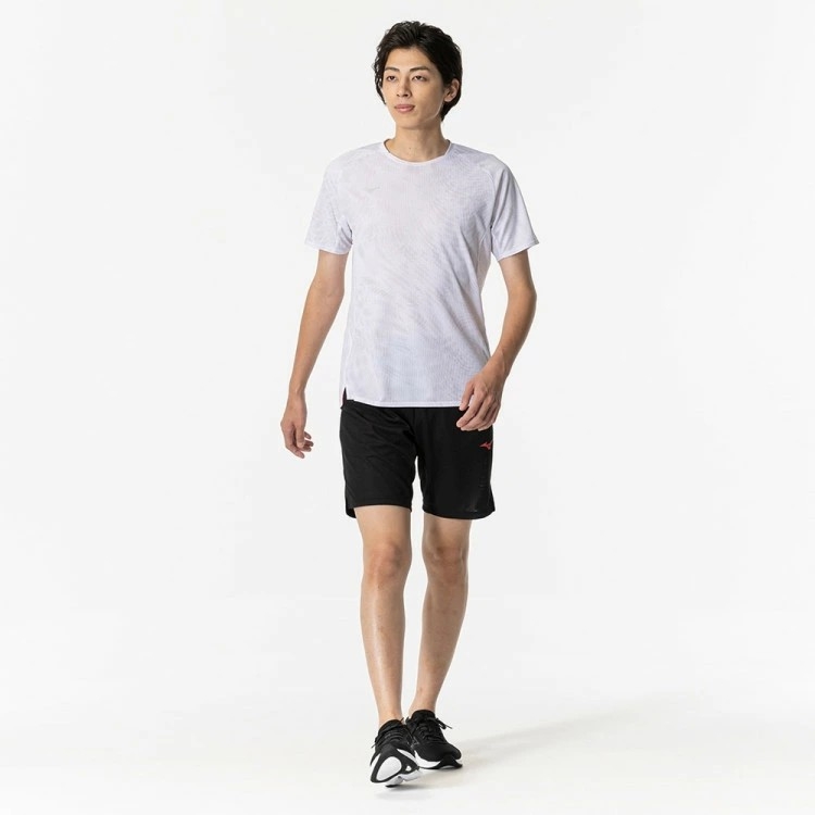 Áo Phông Mizuno Chính Hãng - Dry Aeroflow - Màu Trắng | JapanSport 32MAB020-01