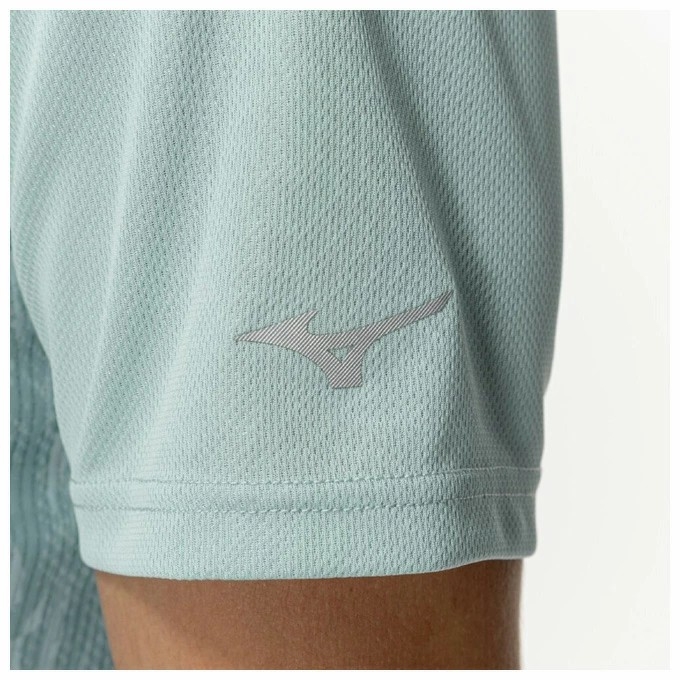 Áo Polo Mizuno Chính Hãng - Quick-dry polo shirt - Màu Xanh | JapanSport 32MAC081-23