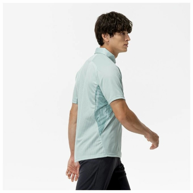 Áo Polo Mizuno Chính Hãng - Quick-dry polo shirt - Màu Xanh | JapanSport 32MAC081-23