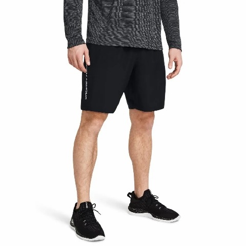 Quần Short Golf Under Armour Nam Chính Hãng - Tech™ Woven Wordmark - Màu Đen | JapanSport 1383356-001