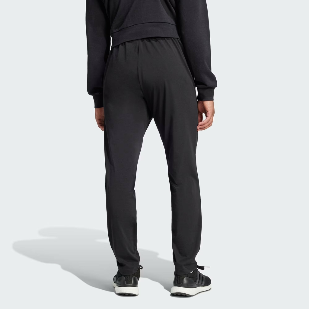 Quần Dài Adidas Chính Hãng - Essentials Small Logo Single Jersey - Màu Đen | JapanSport JF1105