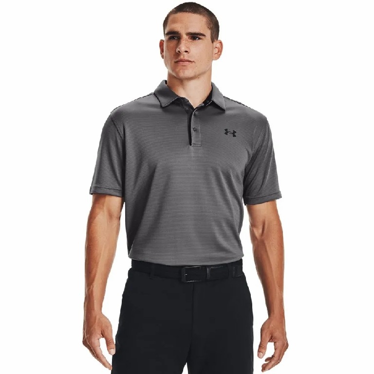Áo Polo Under Armour Chính hãng - Men's UA Tech™ Polo - Màu Xám | JapanSport 1290140-040
